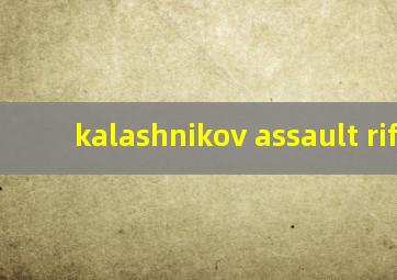 kalashnikov assault rifle